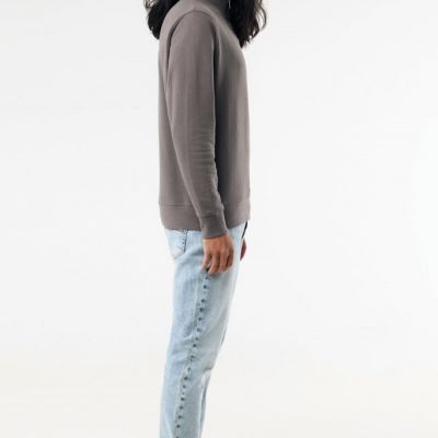 IQONIQ Elgon recycled cotton quarter zip sweater