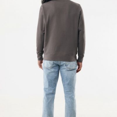 IQONIQ Elgon recycled cotton quarter zip sweater