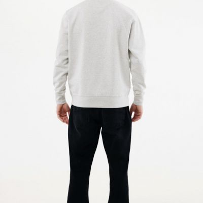 IQONIQ Elgon recycled cotton quarter zip sweater