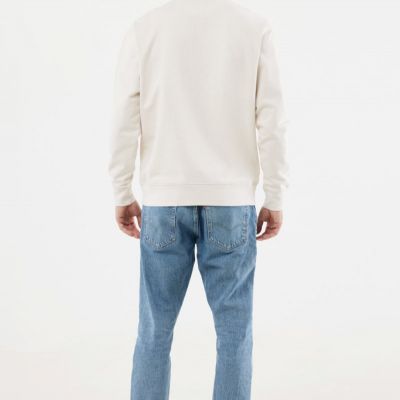 IQONIQ Elgon recycled cotton quarter zip sweater