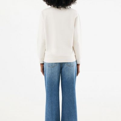 IQONIQ Elgon recycled cotton quarter zip sweater