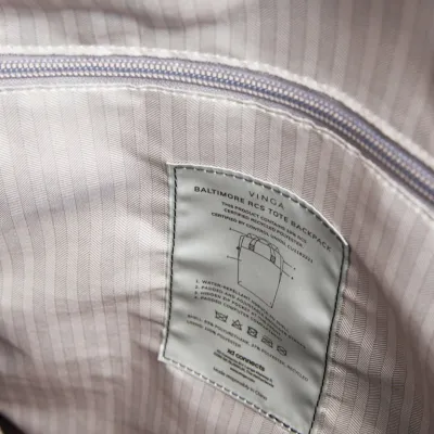 VINGA Baltimore RCS tote backpack