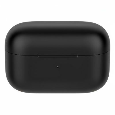 META, bežične stereo slušalice sa bežičnim punjenjem, crna