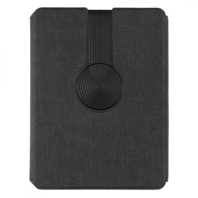 MAGNOTE 3IN1, portfolio sa notesom a5, pomoćnom baterijom 5.000 mah, bežičnim punjačem za tri uređaja i magnetom, crni