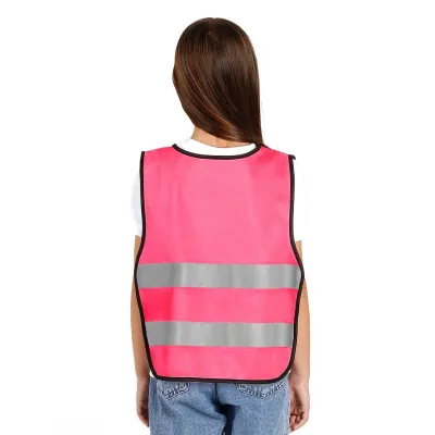 GLOW COLOR KID, dečji prsluk, neon roze