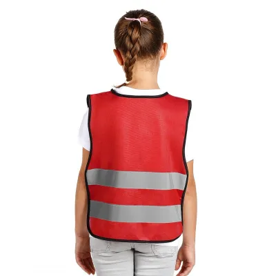 GLOW COLOR KID, dečji prsluk, crveni