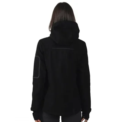 PANTHER THERMO WOMEN, ženska softshell jakna sa ugrađenim grejačima, crna