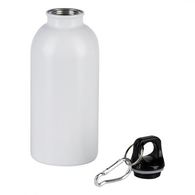CAMPUS STEEL, boca za vodu, 400 ml, bela