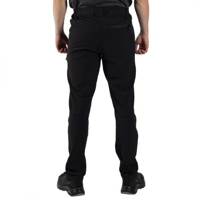 PANTHER TRACK PANTS, funkcionalne pantalone sa elastinom, crna