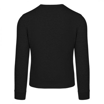 TERRY MEN, dukserica sa okruglim izrezom, 280 g/m2, crna