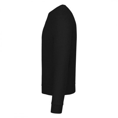 TERRY MEN, dukserica sa okruglim izrezom, 280 g/m2, crna