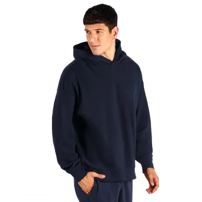 BIG HOODY, široka dukserica sa kapuljačom od organskog pamuka, 300 g/m2, plava
