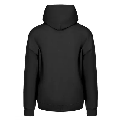 BIG HOODY, široka dukserica sa kapuljačom od organskog pamuka, 300 g/m2, crna