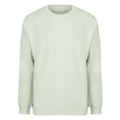 BIG, unisex široka dukserica od organskog pamuka, 300 g/m2, mint