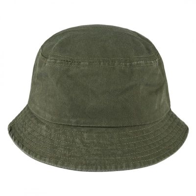 BAKI, šešir od tkanine, maslinasti