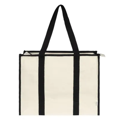 LIMONCELLO, torba od recikliranog pamuka, 450 g/m2, crna