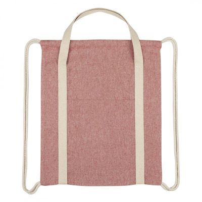 ZORA, ranac od recikliranog pamuka, 200 g/m2, crveni