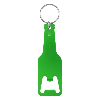 FIZZ, privezak za ključeve sa otvaračem za flaše, svetlo zeleni