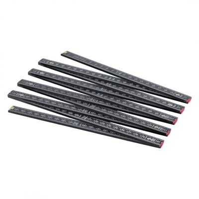 BAU, sklopivi metar, 2 m, crni