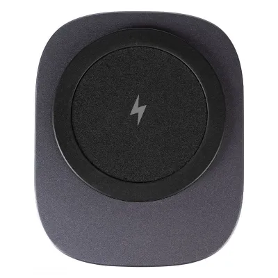 LANDO, držač i bežični punjač mobilnih telefona za automobil, tamno sivi