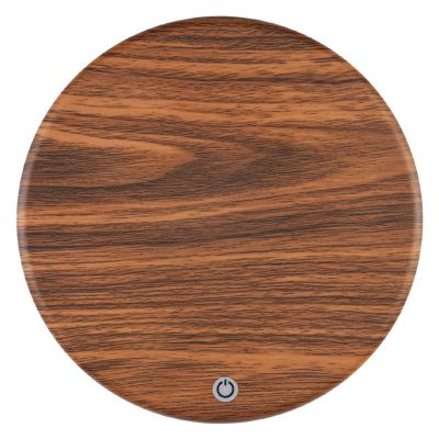 TESLA, magnetna levitirajuća lampa, braon