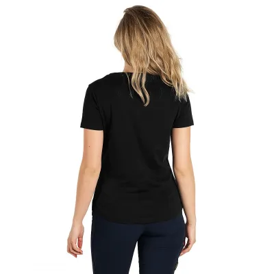 TARGET V LADY, ženska pamučna majica, v-izrez, 160 g/m2, crna