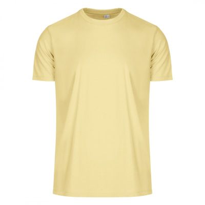 ORGANIC T, majica od češljanog organskog pamuka, 160g/m2, svetlo žuta