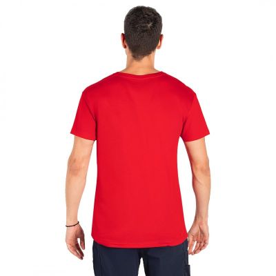 TARGET V MEN, pamučna majica, v izrez, 160 g/m2, crvena