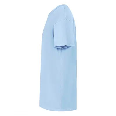 TARGET V MEN, pamučna majica, v izrez, 160 g/m2, svetlo plava