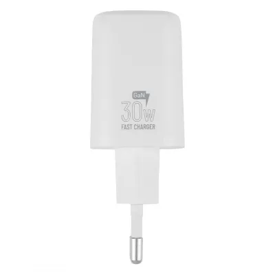 FLUX 30W, zidni punjač 30w, beli