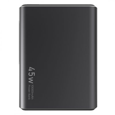 VIRTUS 10PD 45W, pomoćna baterija za laptop, 10.000 mah, 45w, tamno siva