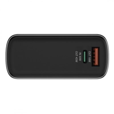 VIRTUS 10PD 45W, pomoćna baterija za laptop, 10.000 mah, 45w, tamno siva