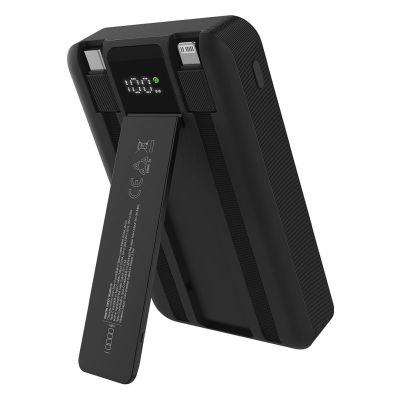 MISTIK 10PD, pomoćna baterija, 10.000 mah, sa magnetom, crna