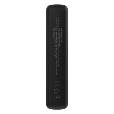 HOPSON 10PD, pomoćna baterija, 10.000 mah, sa kablom na izvlačenje, tamno siva