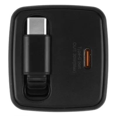 GANT 30W, zidni punjač 30w, crni