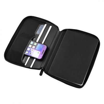 FUTRO, portfolio sa notesom a5 u poklon kutiji, crni