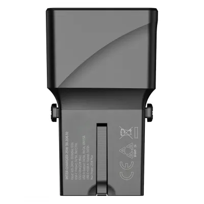 INTER CHARGER 25W, univerzalni putni zidni punjač, 25w, crni
