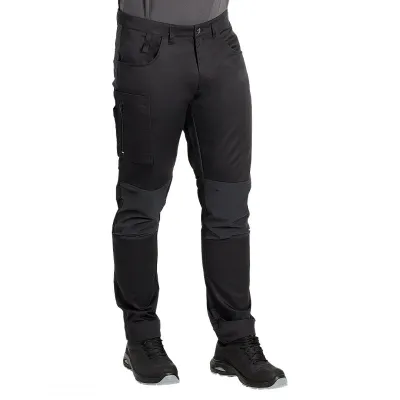 ROVER, servisne radne pantalone sa elastinom, tamno sive