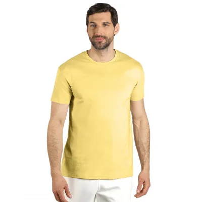 TERRA MEN, majica od organskog češljanog pamuka, 150g/m2, svetlo žuta