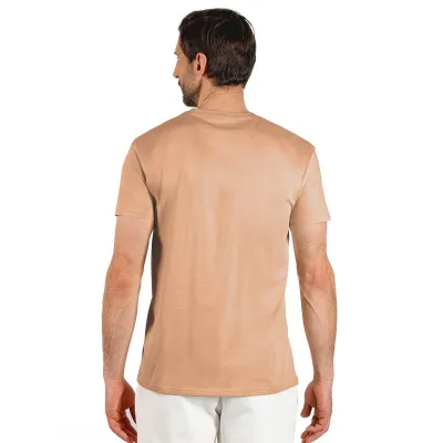 TERRA MEN, majica od organskog češljanog pamuka, 150g/m2, koralna