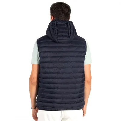 LIBERTY HOOD VEST WOMEN, ženski prsluk sa kapuljačom, plavi