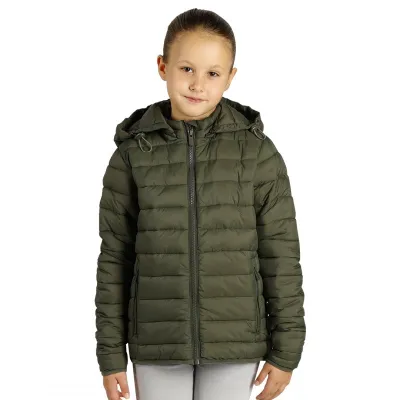 LIBERTY JACKET KID, dečja jakna sa kapuljačom, maslinasta