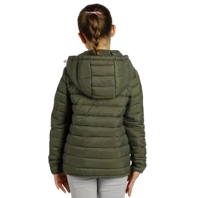 LIBERTY JACKET KID, dečja jakna sa kapuljačom, maslinasta