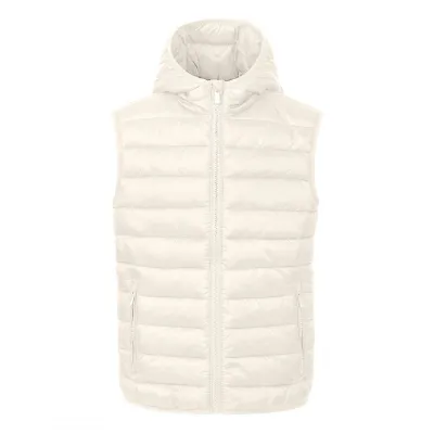 LIBERTY HOOD VEST KID, dečji prsluk sa kapuljačom, krem-beli