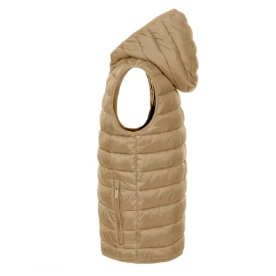 LIBERTY HOOD VEST KID, dečji prsluk sa kapuljačom, svetlo braon