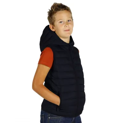 LIBERTY HOOD VEST KID, dečji prsluk sa kapuljačom, plavi