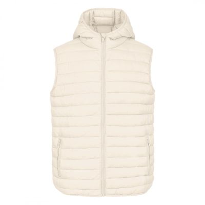 LIBERTY HOOD VEST MEN, prsluk sa kapuljačom, krem-beli