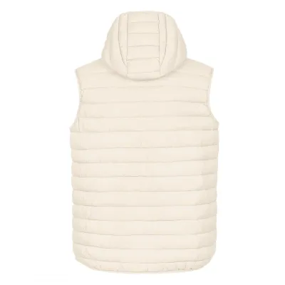 LIBERTY HOOD VEST MEN, prsluk sa kapuljačom, krem-beli