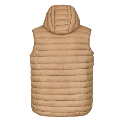 LIBERTY HOOD VEST MEN, prsluk sa kapuljačom, svetlo braon