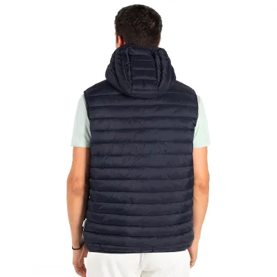 LIBERTY HOOD VEST MEN, prsluk sa kapuljačom, plavi